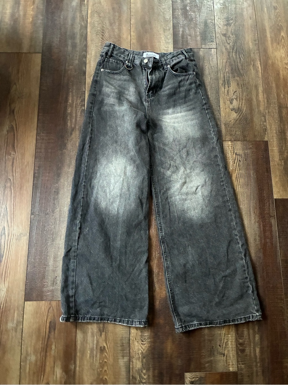 Black baggy jeans